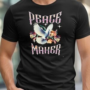 Peace Maker Graphic Design Tshirt